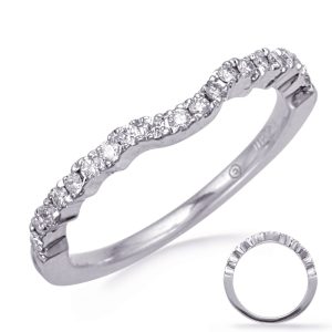White Gold Wedding Band White Gold Wedding Band