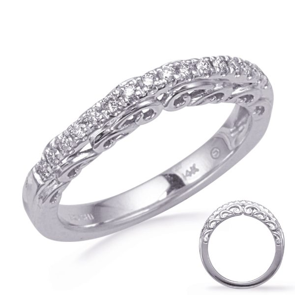 14KW Round Wedding Band