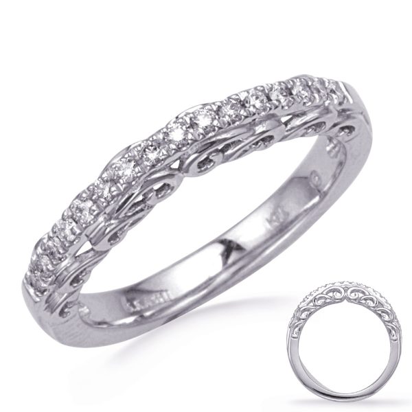 14KW Round Wedding Band