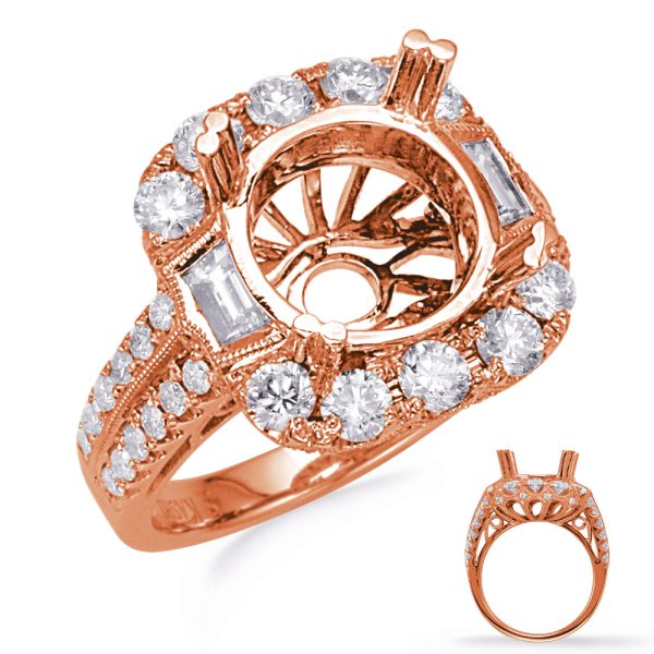 Baguette Diamond Engagement Ring