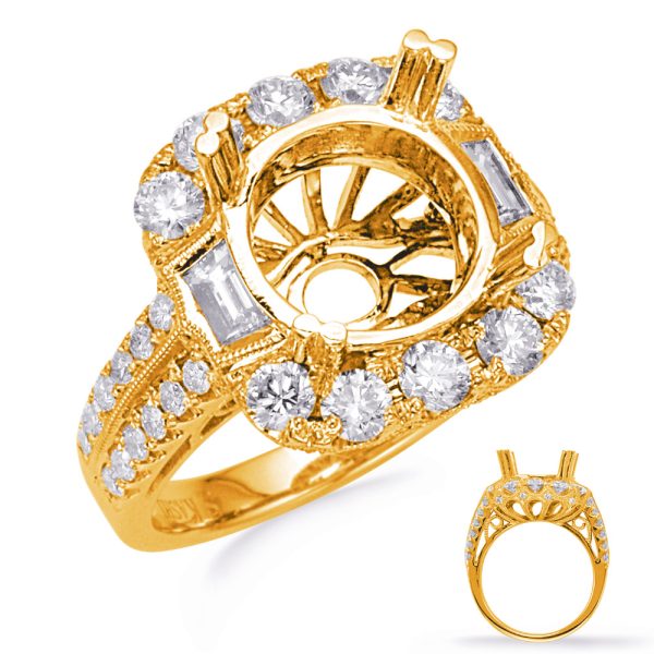 Baguette Diamond Engagement Ring
