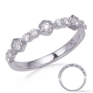 White Gold Matching Band White Gold Matching Band