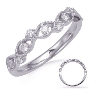 White Gold Matching Band White Gold Matching Band
