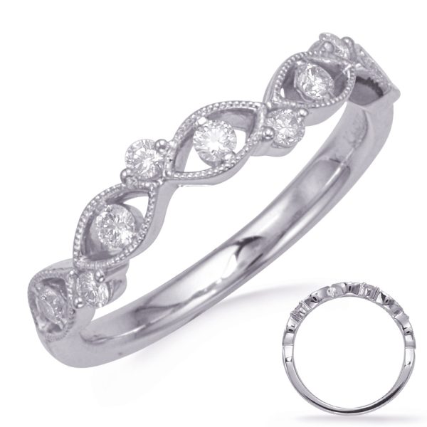 14KW Round Wedding Band