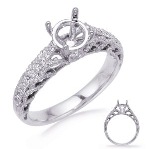 Round Diamond Engagement Ring
