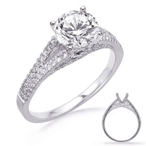 Round Diamond Engagement Ring