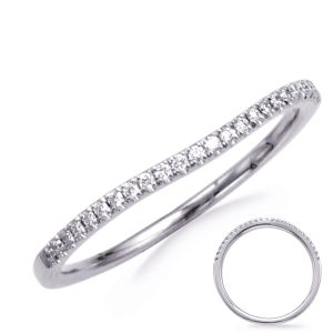 White Gold Wedding Band White Gold Wedding Band