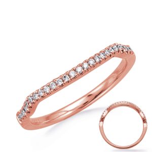 Rose Gold Diamond Matching Band Rose Gold Diamond Matching Band