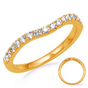 Yellow Gold Diamond Wedding Band Yellow Gold Diamond Wedding Band