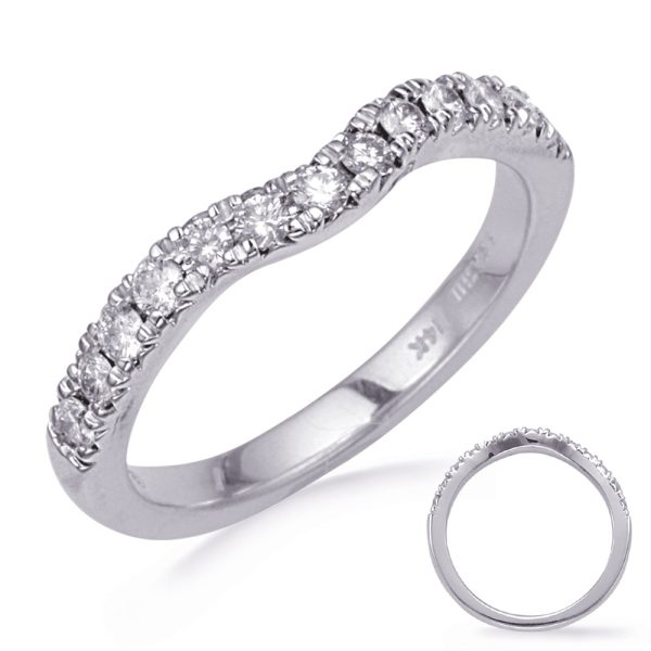 14KW Round Wedding Band