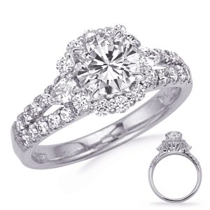 Pear Shape Diamond Engagement Ring Pear Shape Diamond Engagement Ring