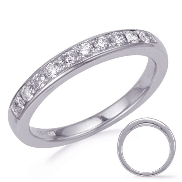 White Gold Diamond Wedding Band