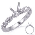 Carat Round Diamond #En8280-1wg
