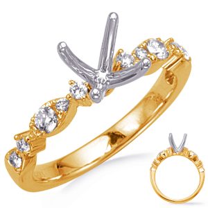 Carat Round Diamond #En8280-1yg Carat Round Diamond #En8280-1yg