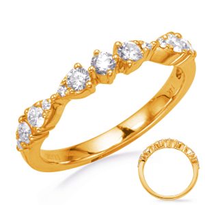 Yellow Gold Diamond Wedding Band Yellow Gold Diamond Wedding Band