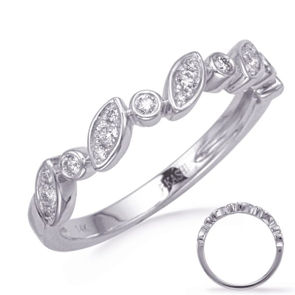 14KW Round Wedding Band