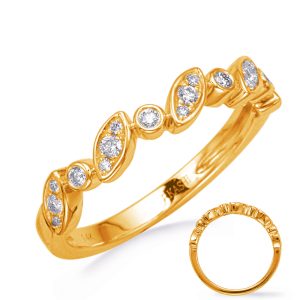 Yellow Gold Diamond Wedding Band Yellow Gold Diamond Wedding Band