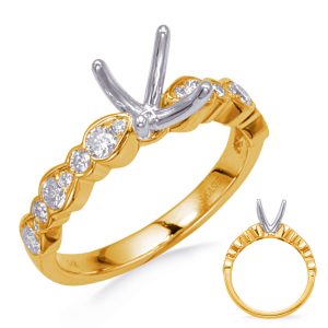 Carat Round Diamond #En8282-1yg Carat Round Diamond #En8282-1yg