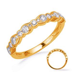 Yellow Gold Diamond Wedding Band Yellow Gold Diamond Wedding Band