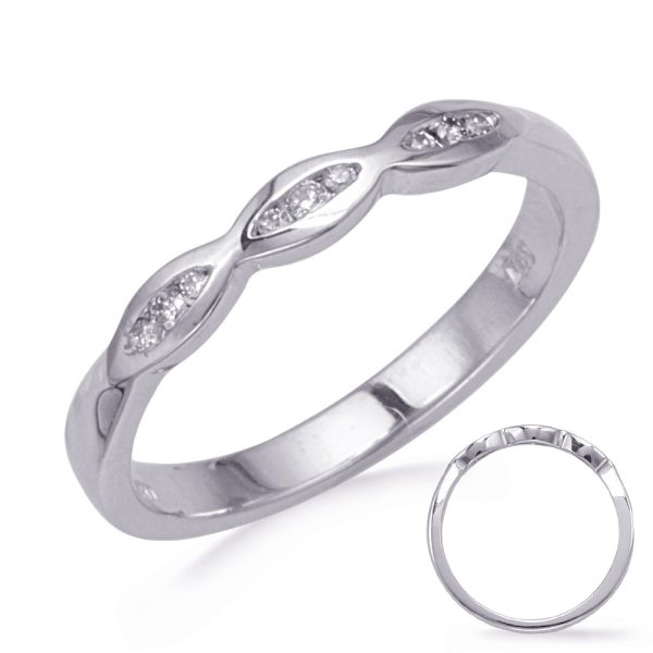 White Gold Diamond Wedding Band
