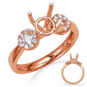Rose Gold Engagement Ring Rose Gold Engagement Ring