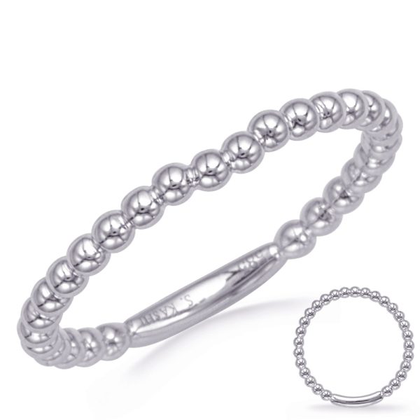 14KW White Gold Wedding Band Wedding Band