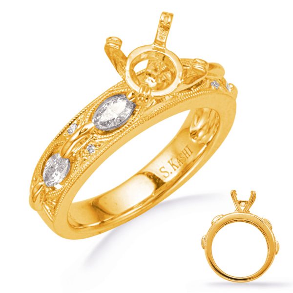Yellow Gold Engagement Ring