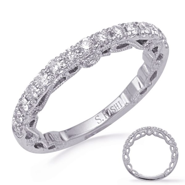 White Gold Diamond Wedding Band
