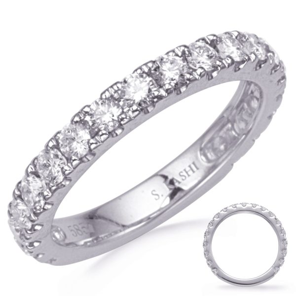 14KW Round Wedding Band