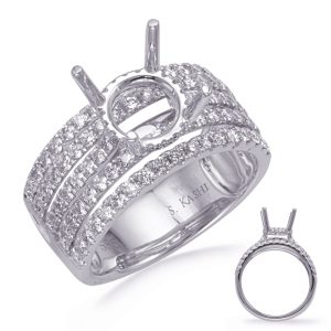 Carat Round Diamond #En8305-2wg Carat Round Diamond #En8305-2wg