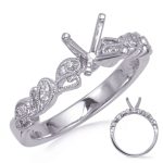 Carat Round Diamond #En8306-1wg