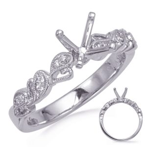 Carat Round Diamond #En8306-1wg