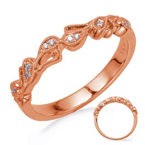 Rose Gold Diamond Band Rose Gold Diamond Band