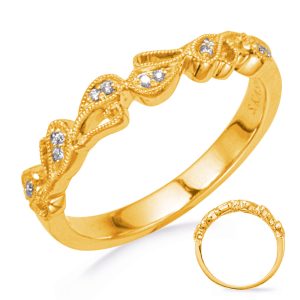 Yellow Gold Diamond Band Yellow Gold Diamond Band