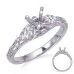 Carat Round Diamond #En8312-1wg