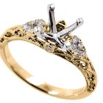 Carat Round Diamond #En8312-1yg