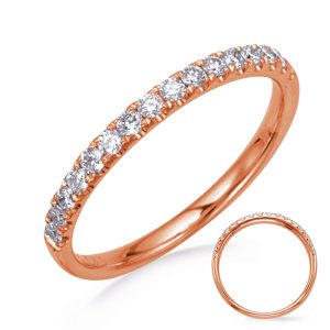 14ROS Round Wedding Band 14ROS Round Wedding Band