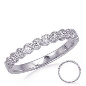 White Gold Wedding Band White Gold Wedding Band