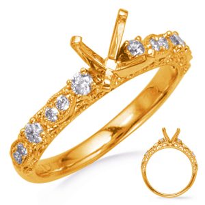 Yellow Gold Engagement Ring Yellow Gold Engagement Ring
