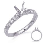 Carat Round Diamond #En8316-1wg