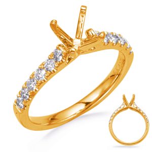 Yellow Gold Engagement Ring Yellow Gold Engagement Ring