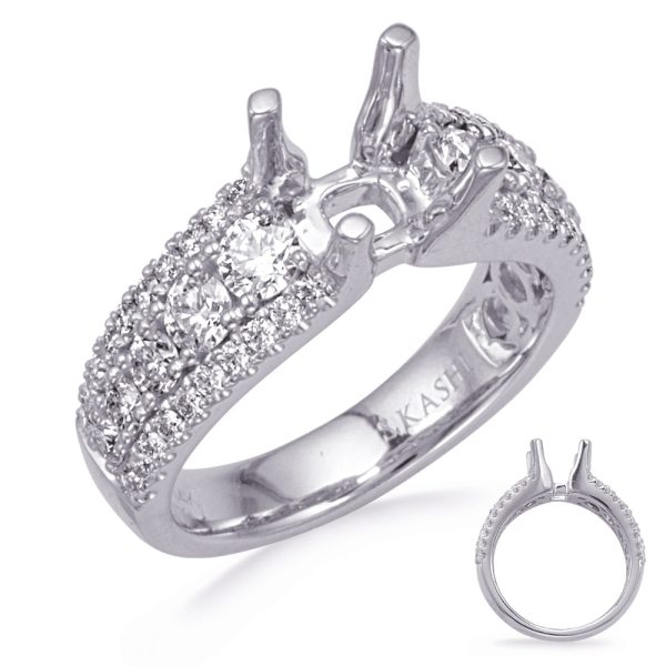 White Gold Engagement Ring