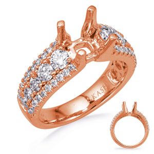 Rose Gold Engagement Ring Rose Gold Engagement Ring