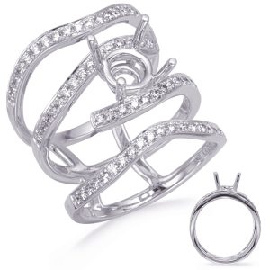 Carat Round Diamond #En8319-15wg