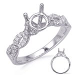 Carat Round Diamond #En8321-1wg
