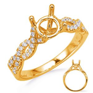 Carat Round Diamond #En8321-75yg Carat Round Diamond #En8321-75yg