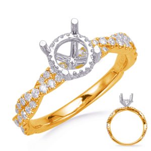 Yellow Gold Engagement Ring Yellow Gold Engagement Ring