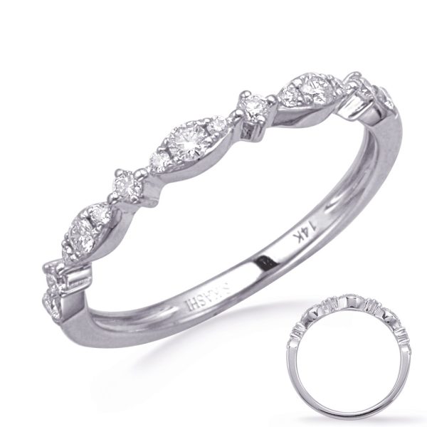 14KW Round Wedding Band