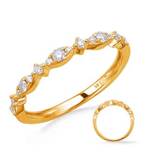 Yellow Gold Diamond Wedding Band Yellow Gold Diamond Wedding Band