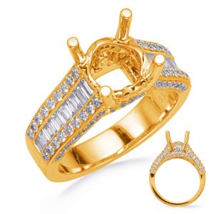 Yellow Gold Engagement Ring Yellow Gold Engagement Ring
